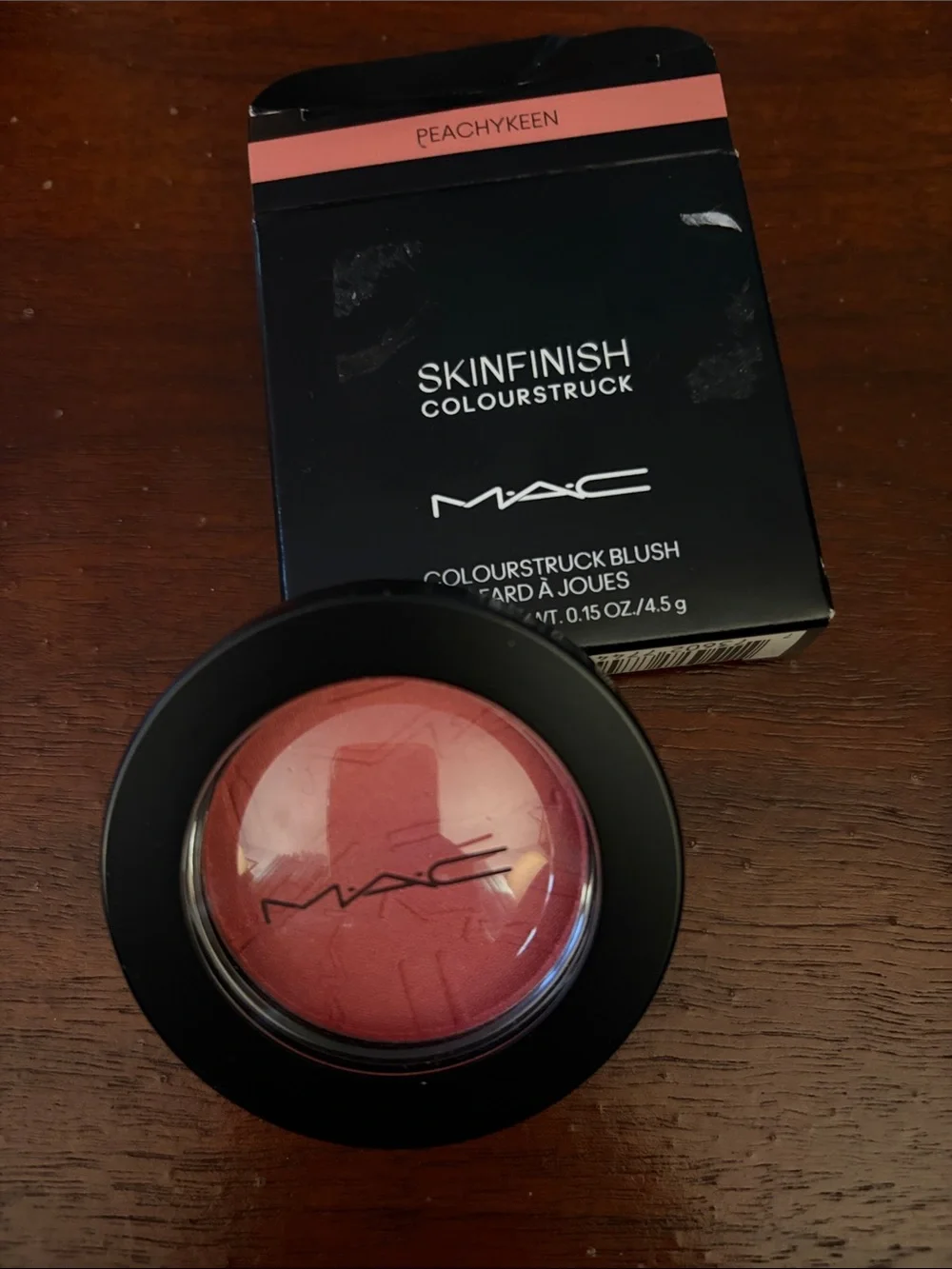 MAC Cosmetics Skinfinish Colourstruck Blush Peachykeen - Peach Pink